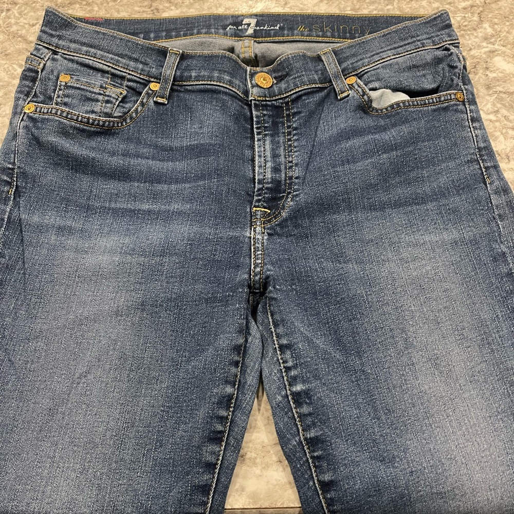 7 for all mankind skinny